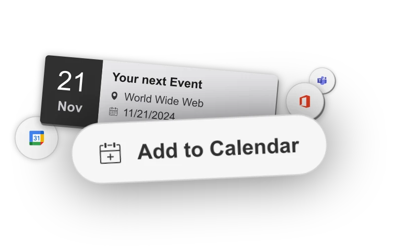 Add to Calendar Buttons